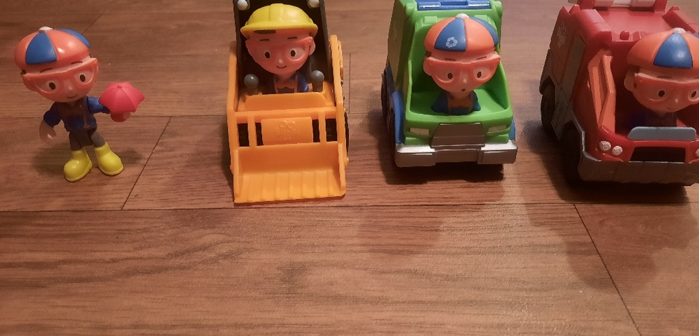 SOLD  Blippi Vehicles & 1 Blippi Figure